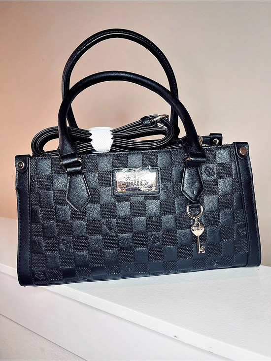 Juicy Couture Handbags - Juicy Couture Black Checkered Satchel